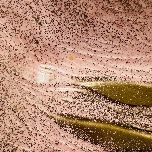 Vintage 1960s Pink Gold Serving Dish Retro Ceramic California Originals MCM - Picture 6 of 10